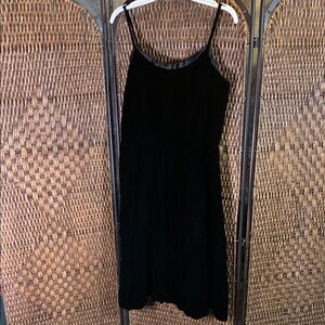 Vintage Act I Black Velvet Dress Size S